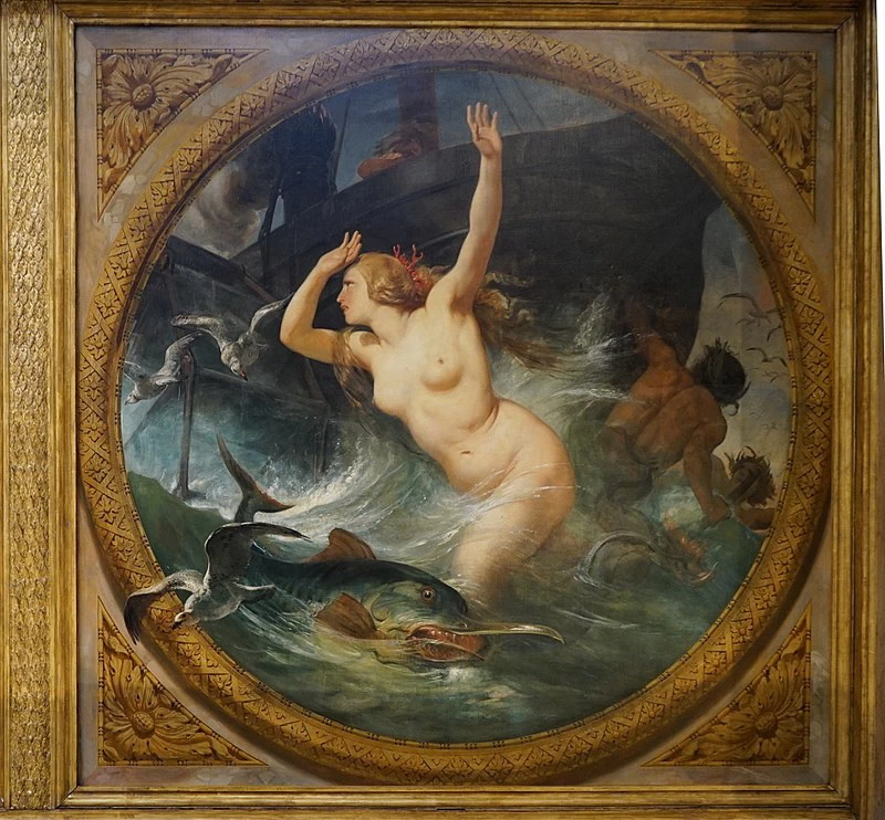  37-Decorazione nella Salle des Pas Perdus del Palazzo Bourbon-6 